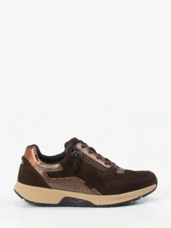 – Sneaker aus Veloursleder Dunkel*Gabor Comfort Outlet