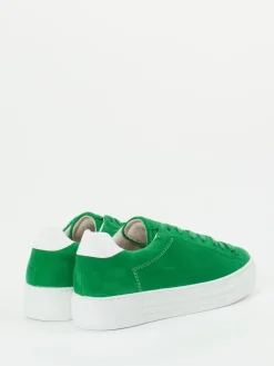 Damen Gabor Comfort – Sneaker aus Veloursleder gras