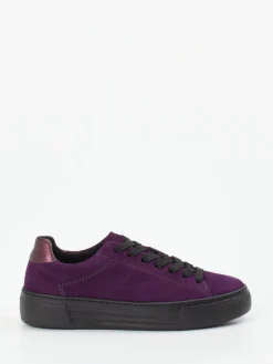 – Sneaker aus Veloursleder Violett*Gabor Comfort Discount