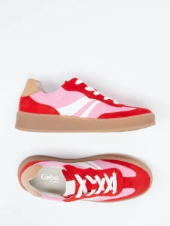 Damen Gabor Comfort – Sneaker aus Veloursleder in