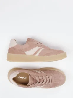 – Sneaker aus Veloursleder altrosé*Gabor Comfort Clearance