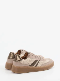 – Sneaker aus Veloursleder und Teddyfell*Gabor Comfort Sale