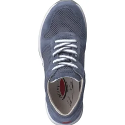 Damen Gabor Comfort – Sneaker aus Veloursleder jeans