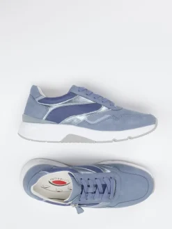 – Sneaker aus Nubukleder Jeans*Gabor Comfort Sale