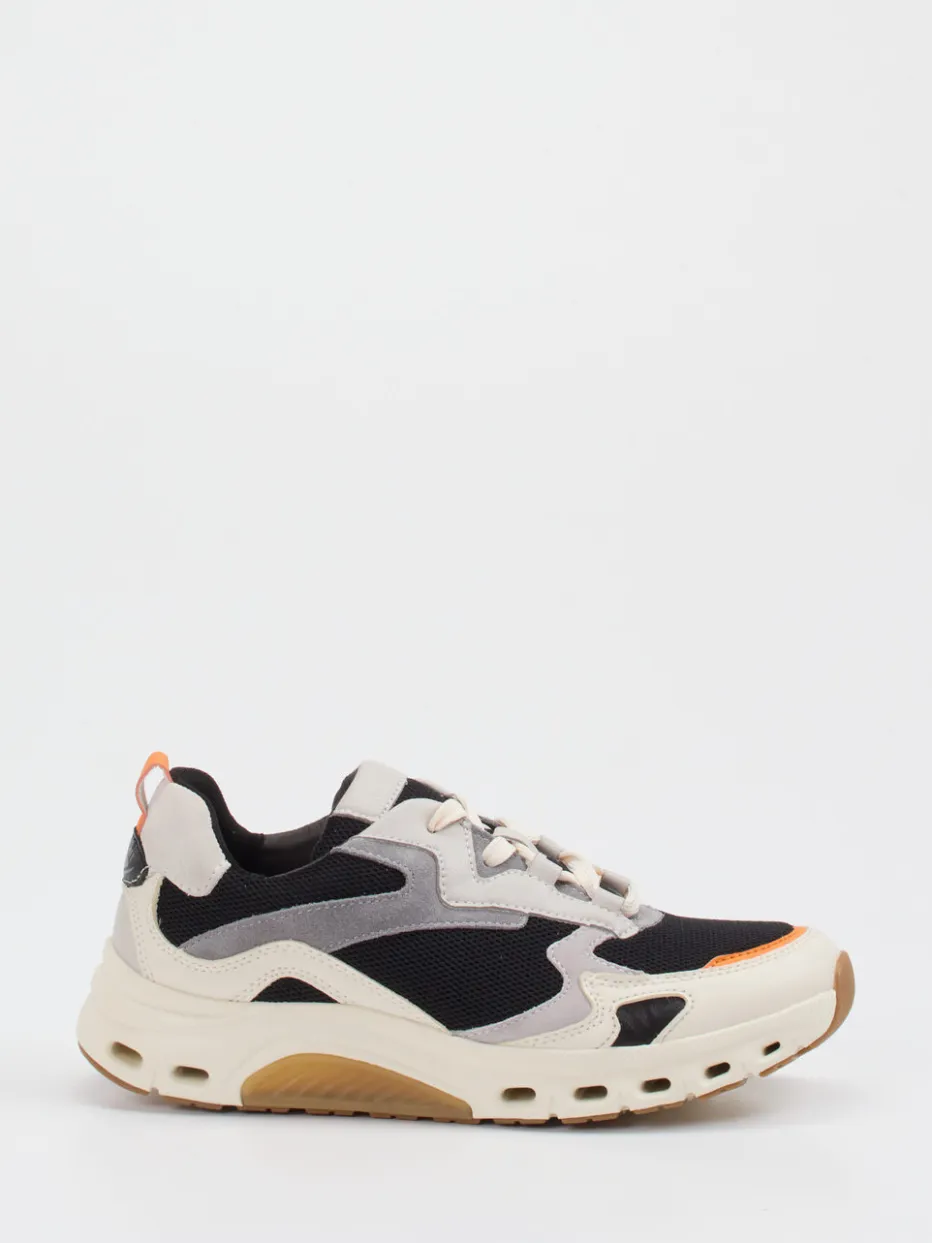 Damen Gabor Comfort – Sneaker aus Kalbleder mit Mesh-Einsätzen