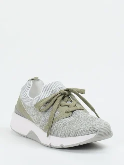 – Sneaker aus gestricktem Textil salbei*Gabor Comfort Hot