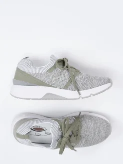– Sneaker aus gestricktem Textil salbei*Gabor Comfort Hot