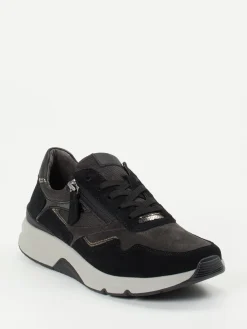 Damen Gabor Comfort – Sneaker aus Veloursleder in