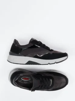 Damen Gabor Comfort – Sneaker aus Veloursleder in