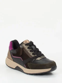 Damen Gabor Comfort – Sneaker aus Velours- und Glattleder