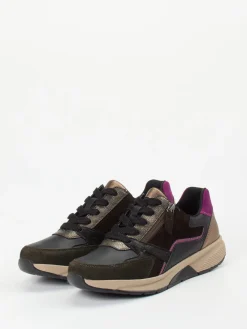 Damen Gabor Comfort – Sneaker aus Velours- und Glattleder