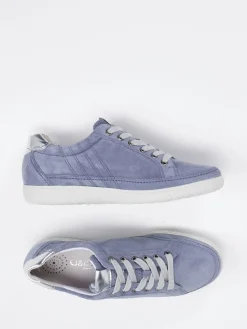 Damen Gabor Comfort – Sneaker aus Veloursleder jeans