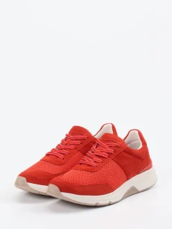 – Sneaker aus Veloursleder und Mesh*Gabor Comfort Clearance