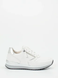 Damen Gabor Comfort – Sneaker aus Kalbleder metallic