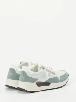 Damen Gabor Comfort – Sneaker aus Kalbleder in Mintgrün