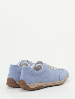 Damen Gabor Comfort – Sneaker aus Nubukleder hell