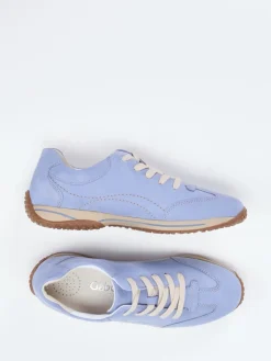 Damen Gabor Comfort – Sneaker aus Nubukleder hell