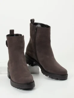 – Stiefeletten aus Nubukleder*Gabor Comfort Clearance