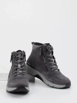 – Stiefelette aus Veloursleder*Gabor Comfort New