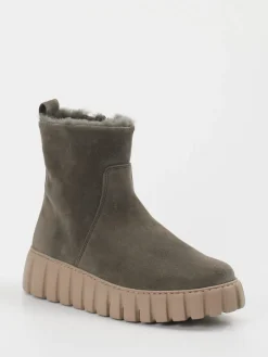 Damen Gabor Comfort – Stiefeletten aus Veloursleder