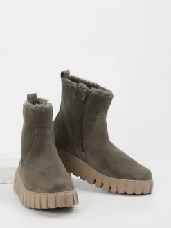 Damen Gabor Comfort – Stiefeletten aus Veloursleder