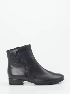 Damen Gabor Comfort – Stiefelette aus Kalbleder Tiefschwarz