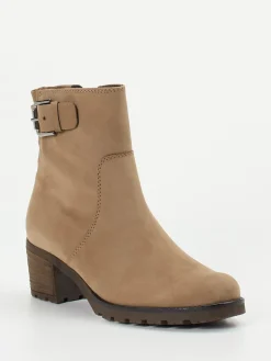 – Stiefeletten aus Nubukleder beige*Gabor Comfort Outlet