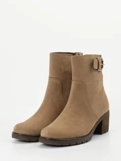 – Stiefeletten aus Nubukleder beige*Gabor Comfort Outlet