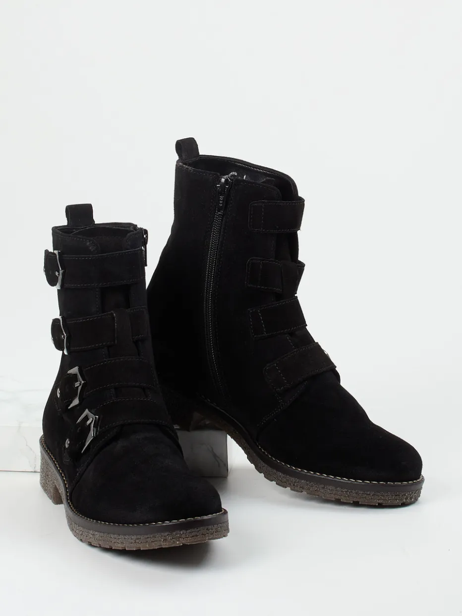 Damen Gabor Comfort – Stiefelette aus Veloursleder