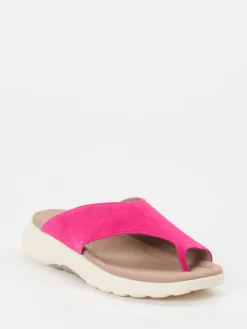 Damen Gabor Comfort – Zehentrenner aus Veloursleder