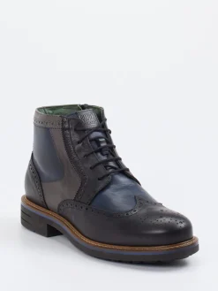 Herren Galizio Torresi – Brogue-Boots aus Kalbleder