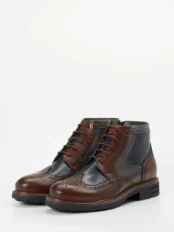 – Brogue-Boots aus Kalbleder Dunkel*Galizio Torresi Best