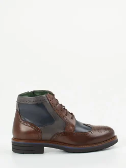 – Brogue-Boots aus Kalbleder Dunkel*Galizio Torresi Best