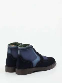 Herren Galizio Torresi – Derby-Boots aus Veloursleder