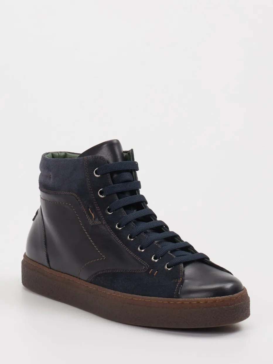 – High-Top Sneaker aus Kalbleder*Galizio Torresi Clearance