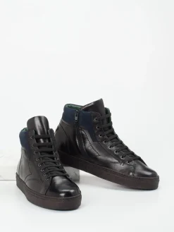 – High-Top Sneaker aus Kalbleder*Galizio Torresi Clearance