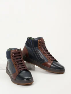 – High-Top-Sneaker aus Kalbleder*Galizio Torresi Outlet