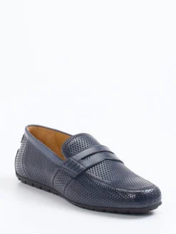 Herren Galizio Torresi – Loafer aus Glattleder Marine
