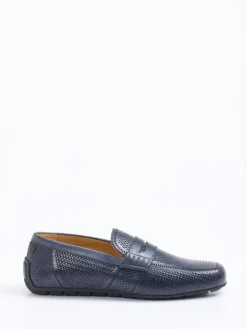 Herren Galizio Torresi – Loafer aus Glattleder Marine