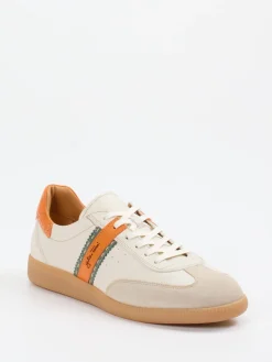 – Retro-Sneaker aus Leder cremeweiß*Galizio Torresi Sale