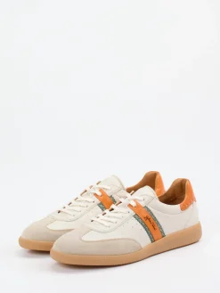 – Retro-Sneaker aus Leder cremeweiß*Galizio Torresi Sale
