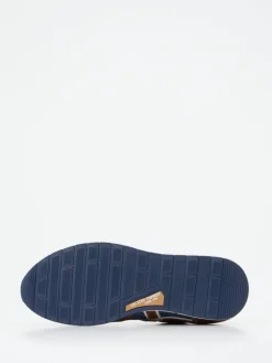 Herren Galizio Torresi – Retro-Sneaker aus Kalbleder und Canvas