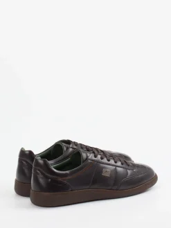 – Retro-Sneaker aus Kalbleder Dunkel*Galizio Torresi