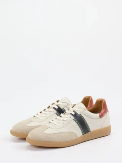 Herren Galizio Torresi – Retro-Sneaker aus Leder in Creme