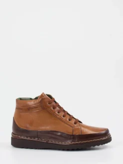 Herren Galizio Torresi – Schnürboots aus Kalbleder cognac