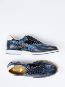 Herren Galizio Torresi – Schnürschuh aus geprägtem Leder