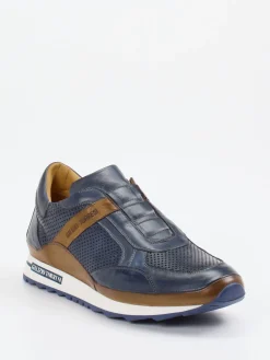 – Slip-On Sneaker aus Kalbleder Dunkel*Galizio Torresi New