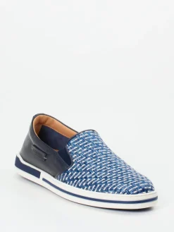 – Slip-On Sneaker aus Textil und Leder*Galizio Torresi Hot