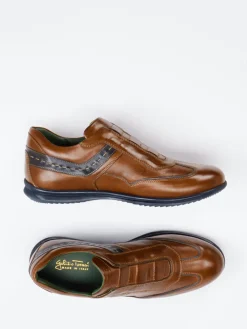 – Slipper aus Kalbleder cognac*Galizio Torresi Clearance