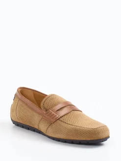 Herren Galizio Torresi – Slipper aus Veloursleder in